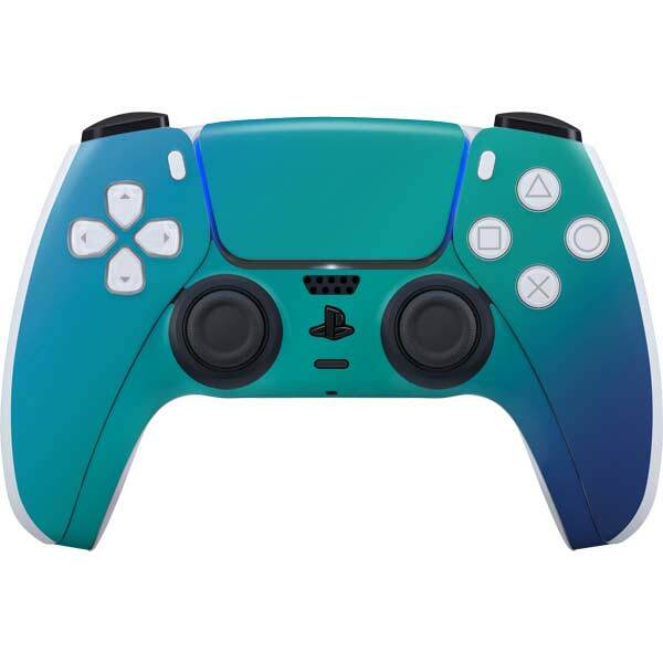 Textures PS5 Controller Skin - Aqua Blue Chameleon