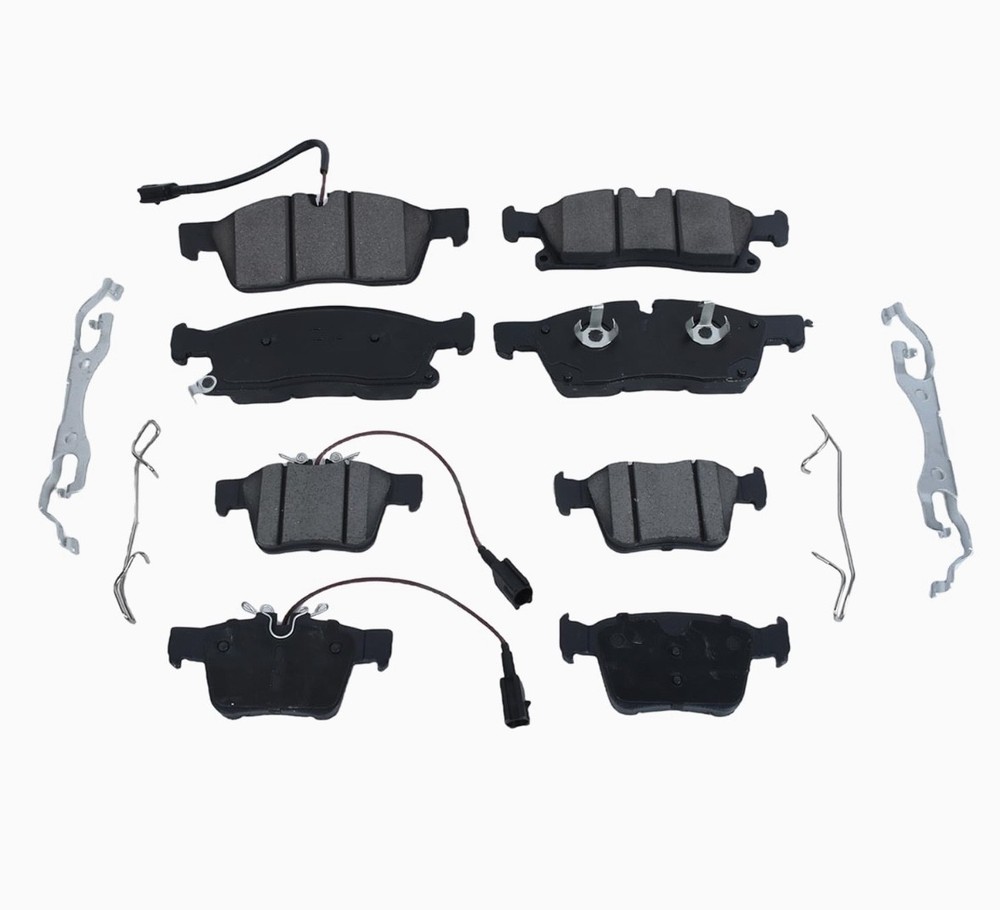 Front Rear Brake Pad Kit Compatible with Maserati Levante Levante S Base 2017-20