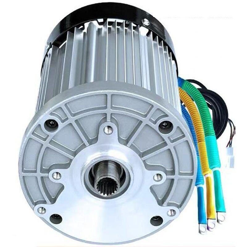 3000W Permanent Magnet Brushless DC Motor with Differential Speed for 60V 72V E-Bikes