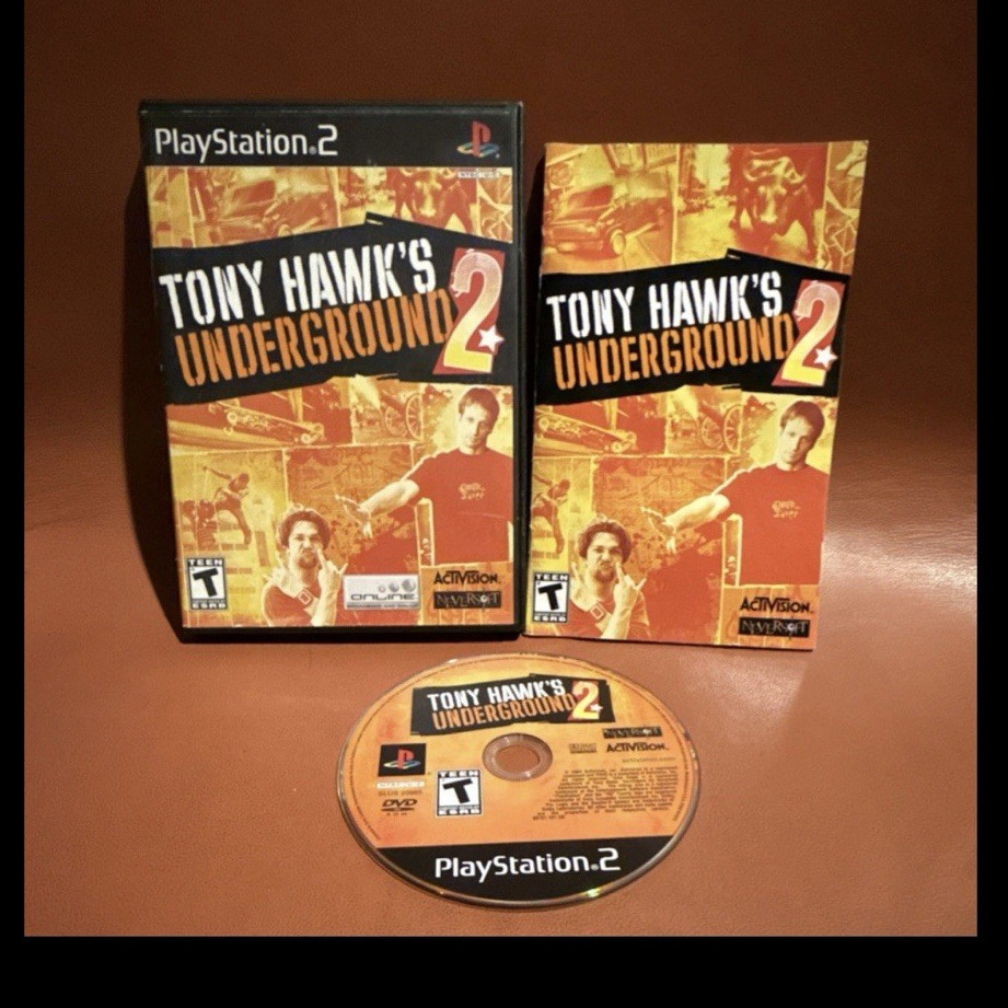Tony Hawk’s Underground 2 PS2 Tested **Aftermarket Case**