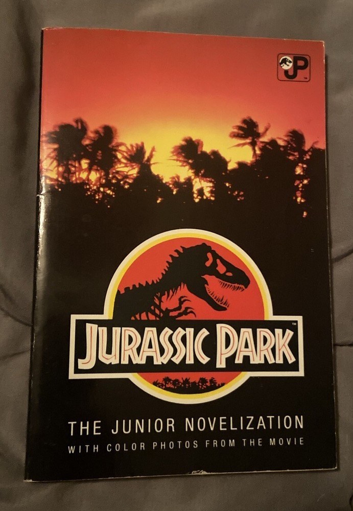 Jurassic Park The Junior Novelisation Paperback Book 1993
