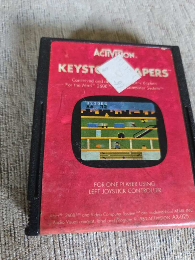 Keystone Kapers (Atari 2600, 1983) Cartridge Only