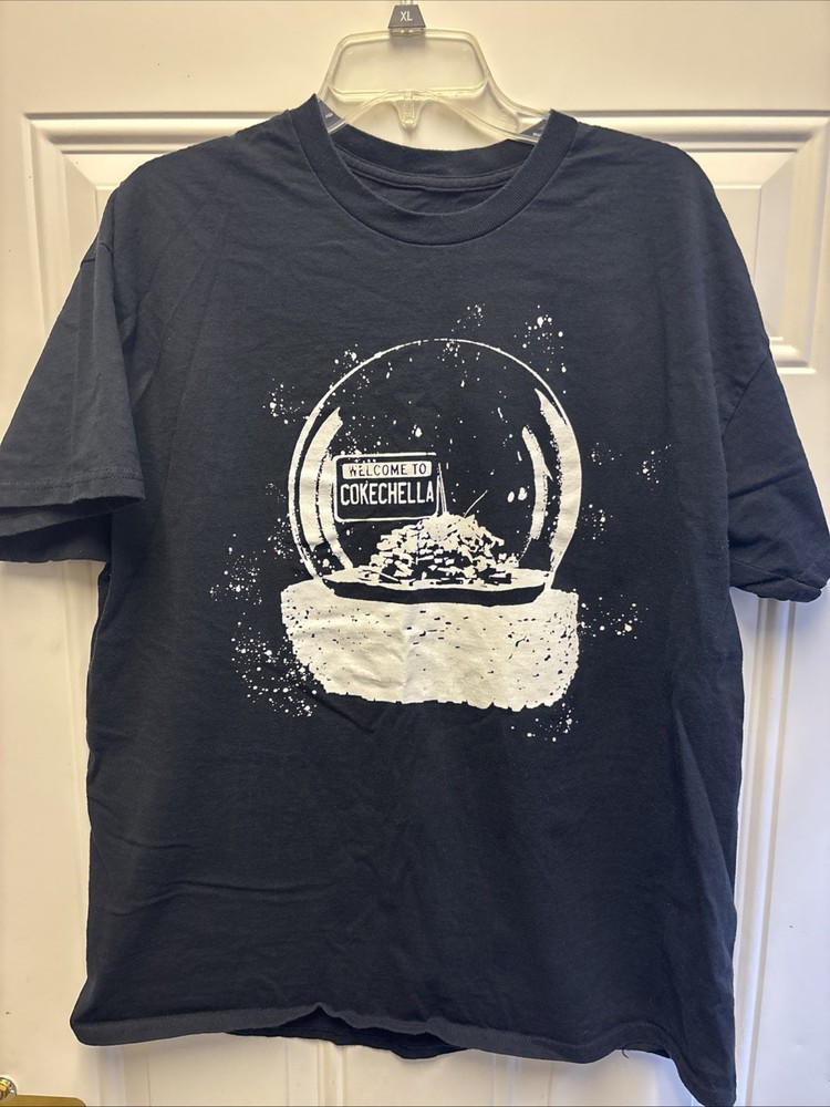 Pusha T “Welcome To Cokechella” Coachella Tour T-Shirt - XL - Rare & Authentic