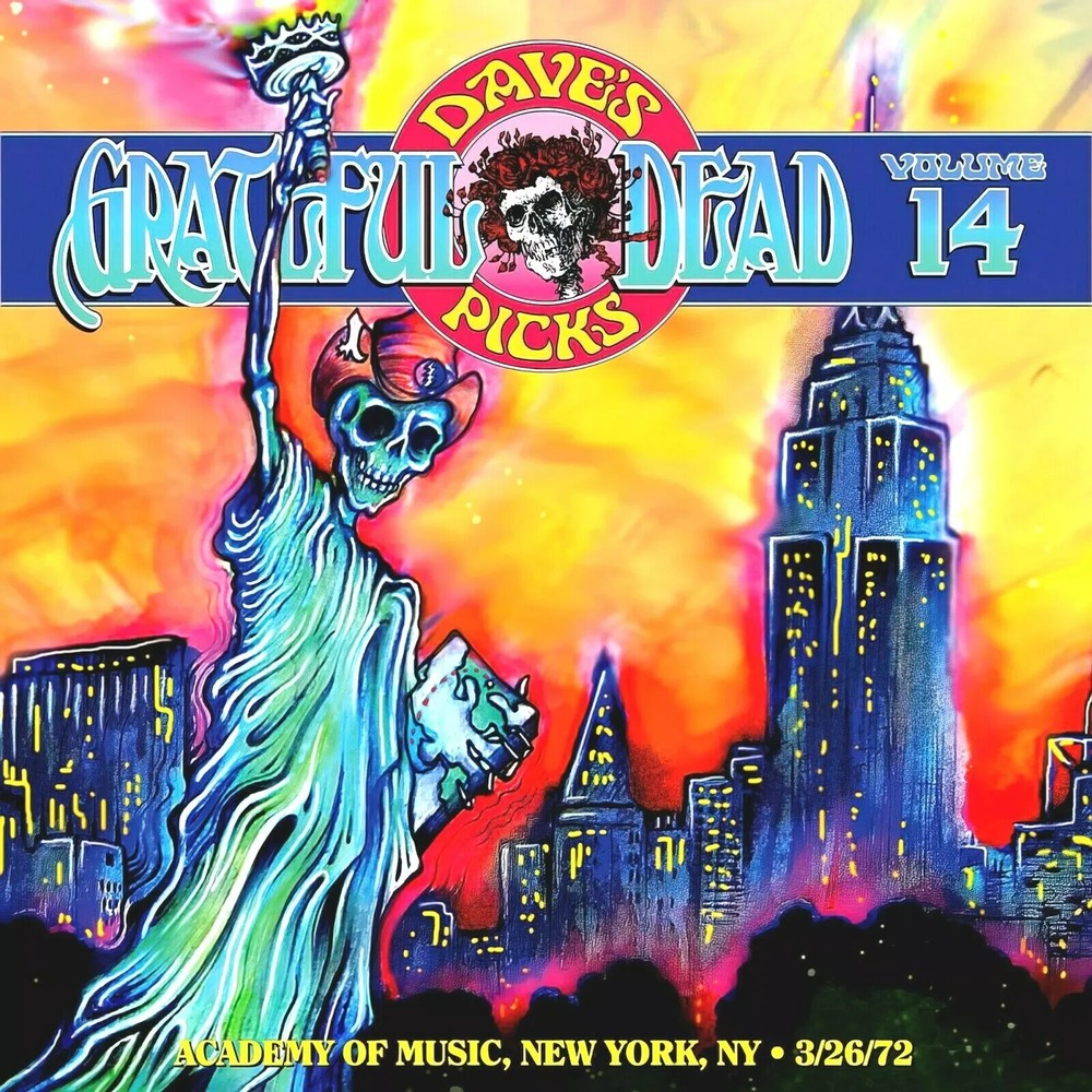 Grateful Dead Daves Picks 14 Live at Academy of Music NYC Rhino Sealed-image