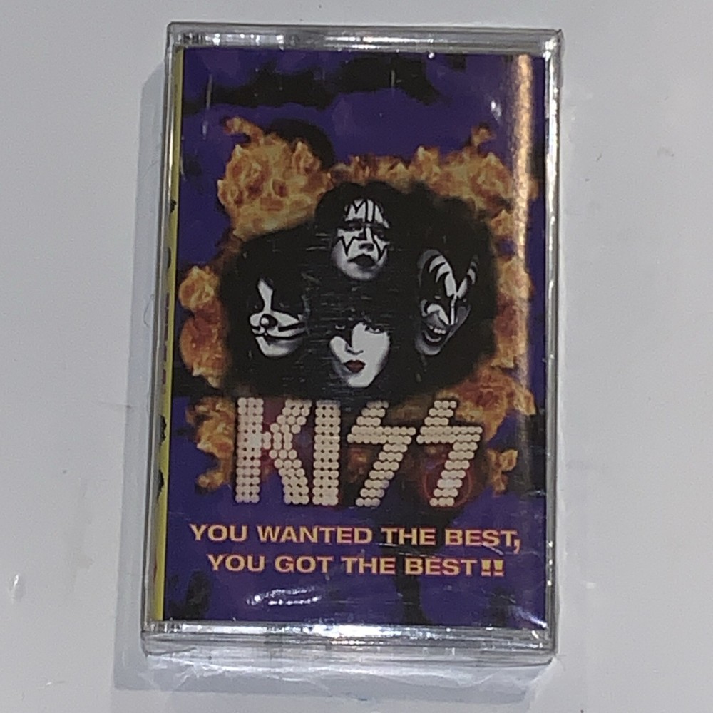 Kiss “You Wanted The Best , You Got The Best”  - Cassette - Brand New Sealed