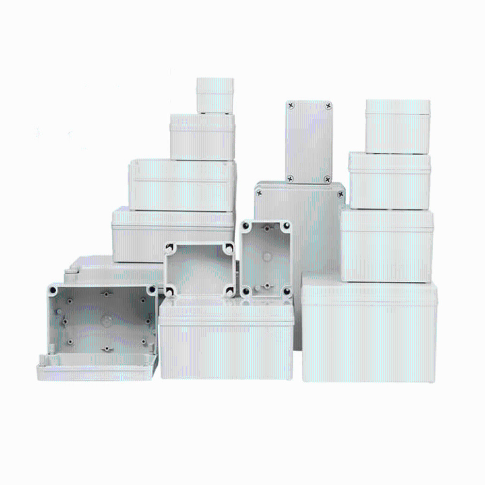 ABS Plastic Project Box Waterproof Dustproof Junction Enclosure Electrical Case-image