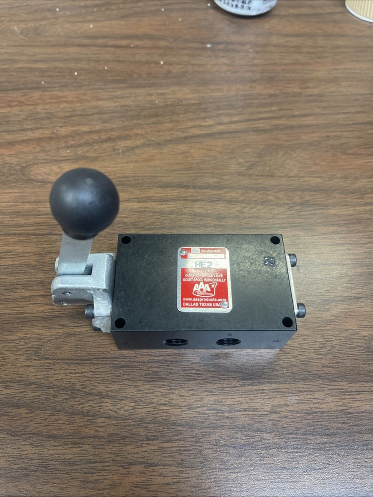 AAA Products HE2 Air Or Gas General Purpose Valve, 250 PSI