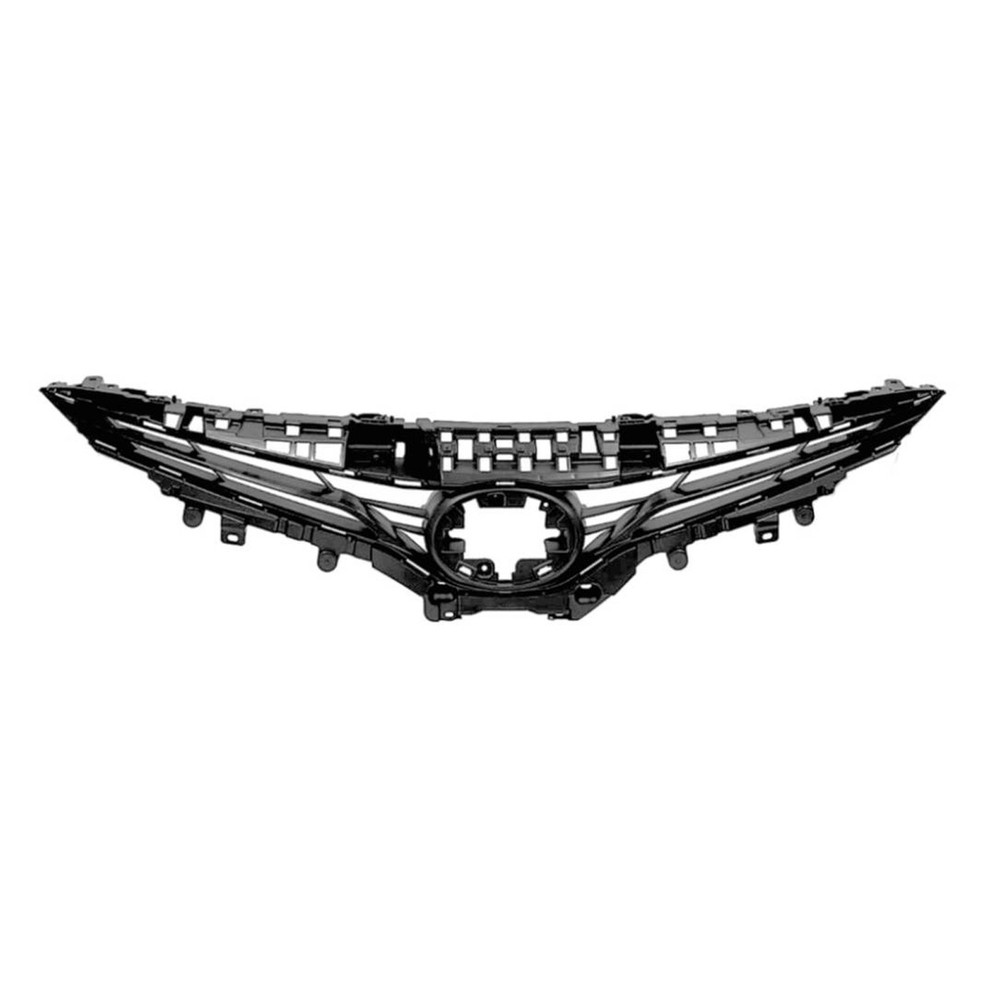 New Front Upper Grille Fits 2021-2024 Toyota Camry 104-12226 CAPA