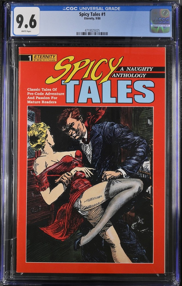 Spicy Tales 1 CGC 9.6