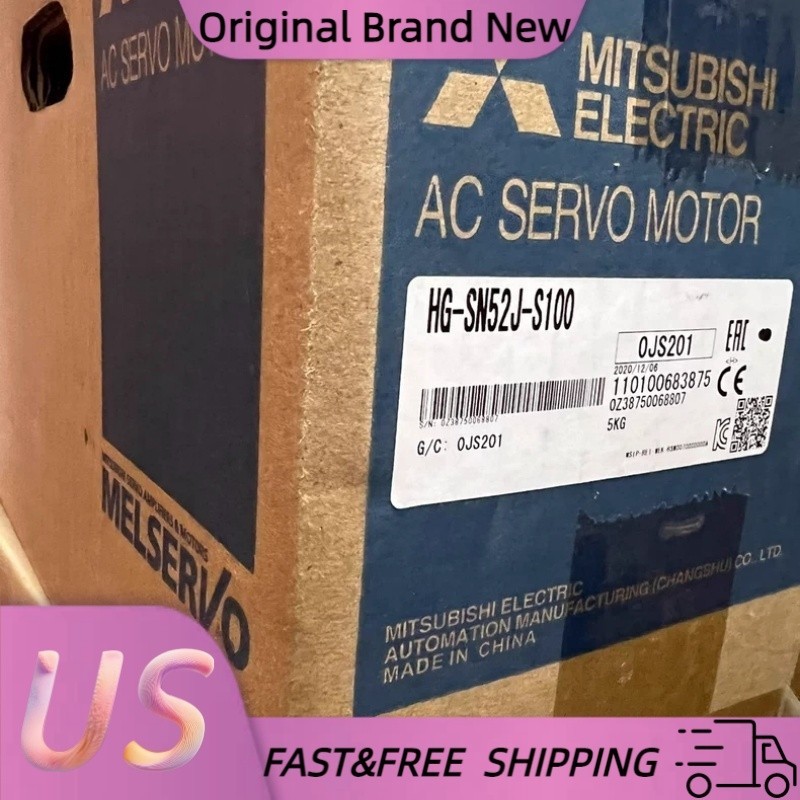 Mitsubishi HG-SN52J-S100 1PC New AC Servo Motor In Box Expedited Shipping