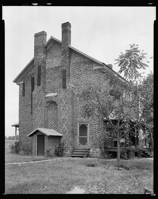 Photo:Lucia NC Gaston County Rufus Johnston House 1938 Brick House