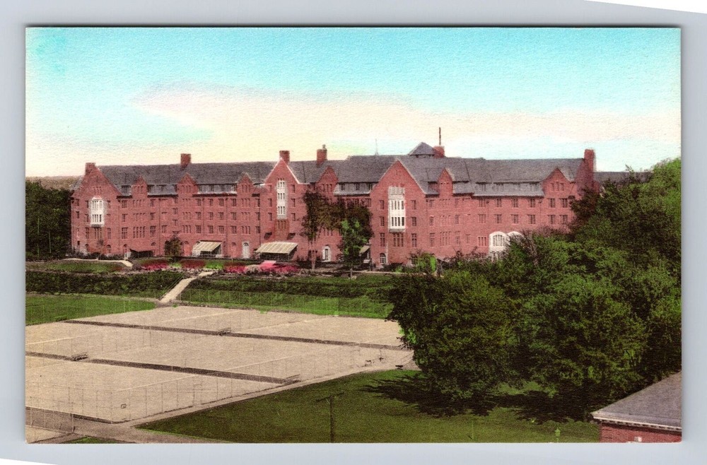 Ann Arbor MI-Michigan University of Michigan Mosher Jordan Hall Vintage Postcard