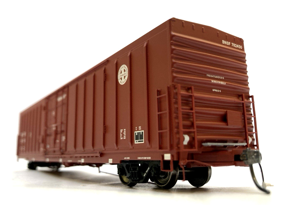 ExactRail EP-80509-6 – HO Scale BNSF PC&F 62' Insulated Box Car #782450 NEW