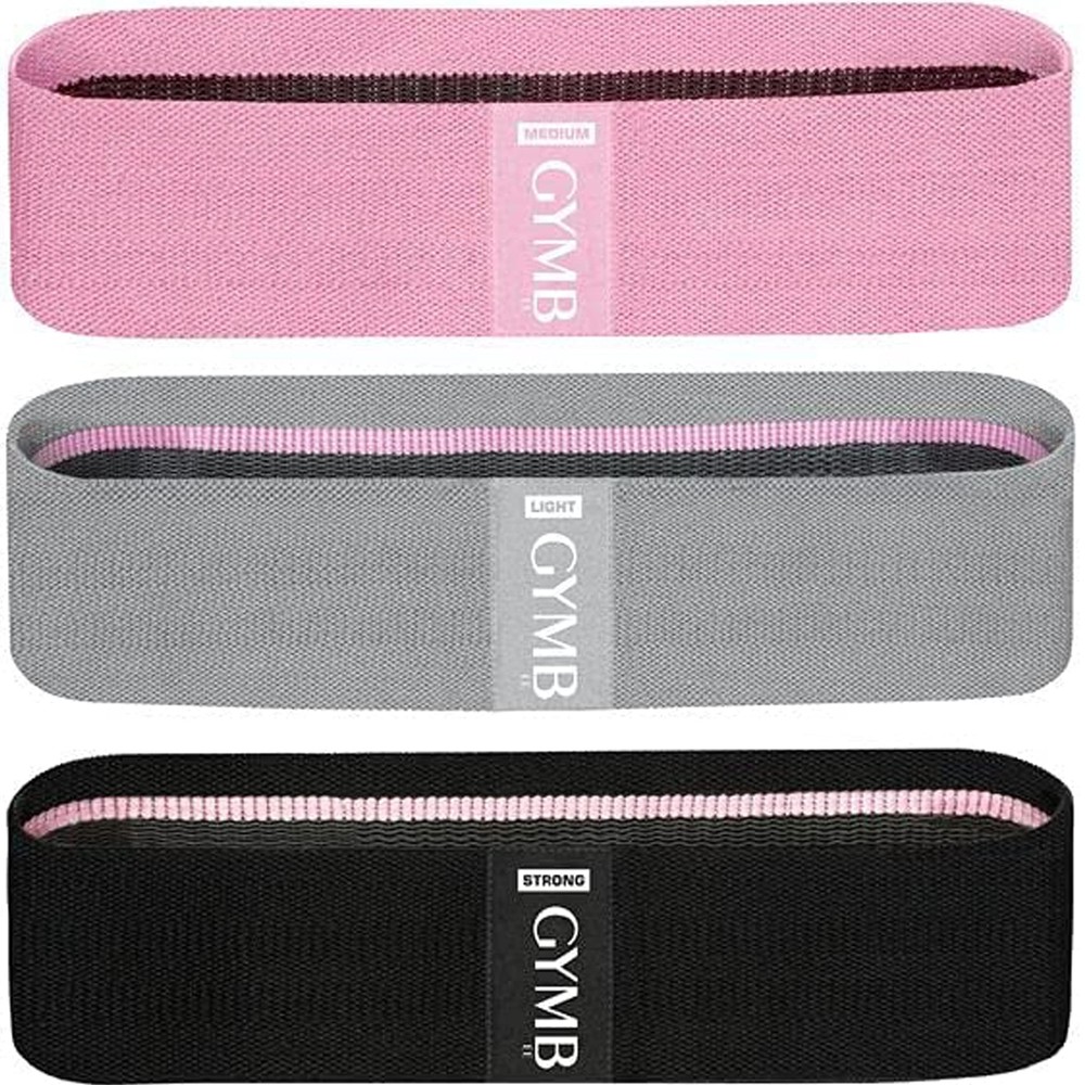 Gymb Premium Resistance Bands for Working Out - Exercise Bands to Workout Glu...