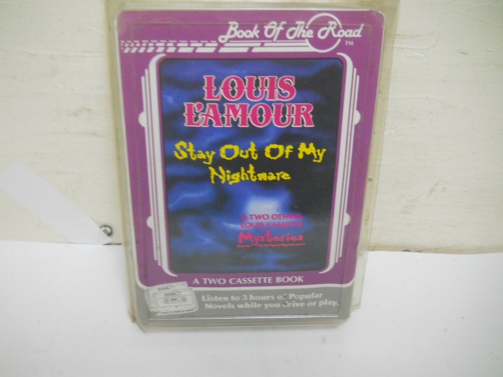 Stay Out of My Nightmare Audiobook on Cassette by Louis L'Amour Mystery Sealed