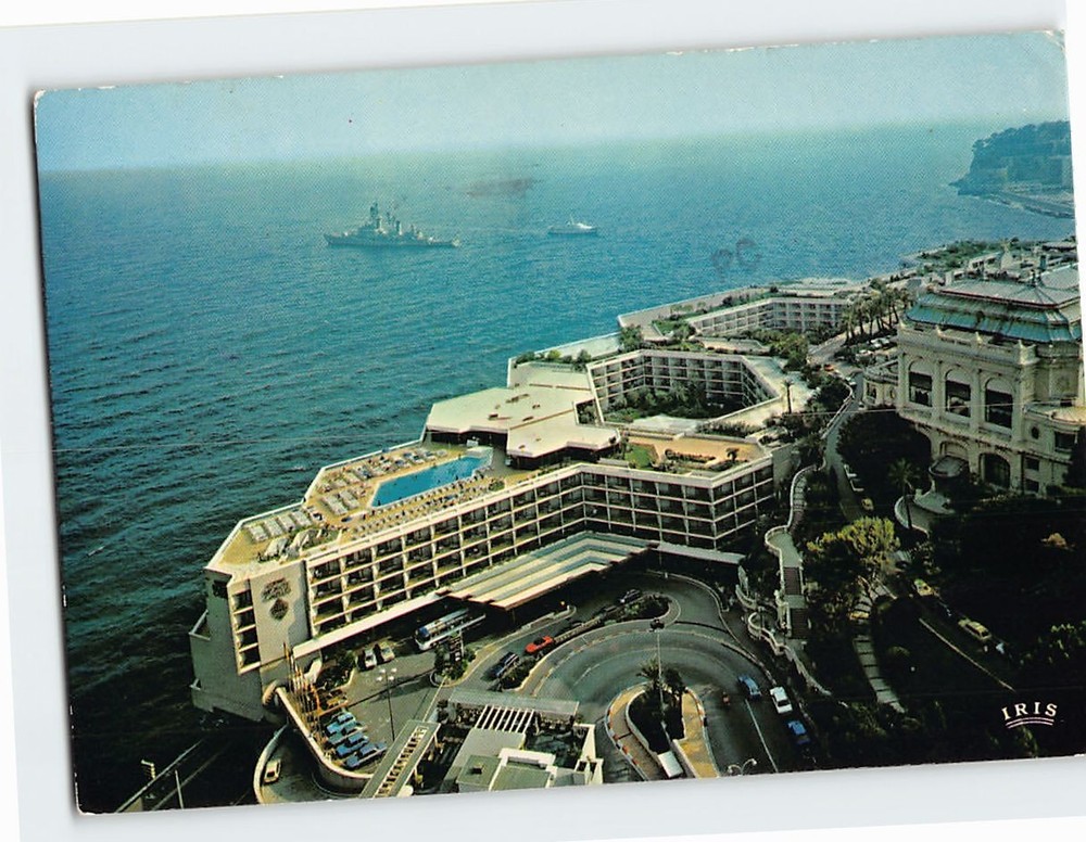 Postcard Le Loews Hôtel Vue générale Monte Carlo Monaco Monaco