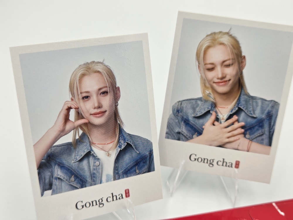 Stray Kids Felix x Gong Cha Official Happy Card-2Card SET-Released April 2026