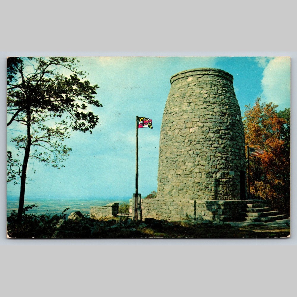 Postcard First Monument to George Washington Boonsboro MD