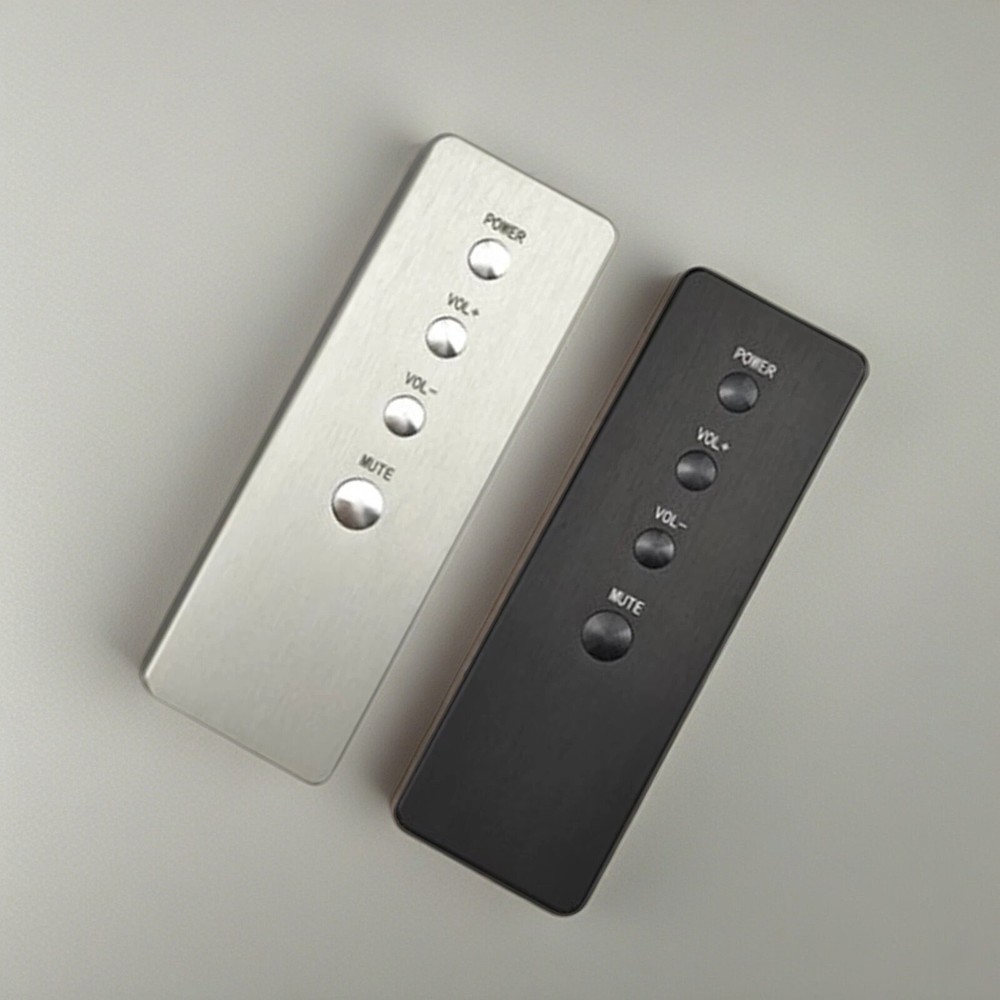 Universal Infrared Audio Remote Controller with Aluminum Shell by VoluoX for Seamless Learning and Compatibility