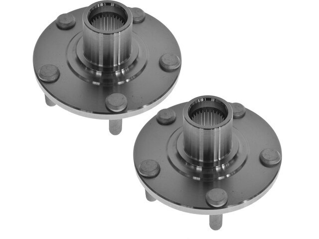 Front DIY Solutions Wheel Hub Set fits Infiniti I30 2000-2001 69ZFXT