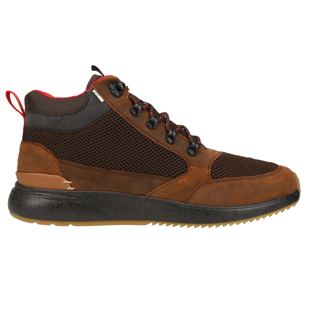 TOMS Skully Hiking  Mens Brown Casual Boots 10014361T