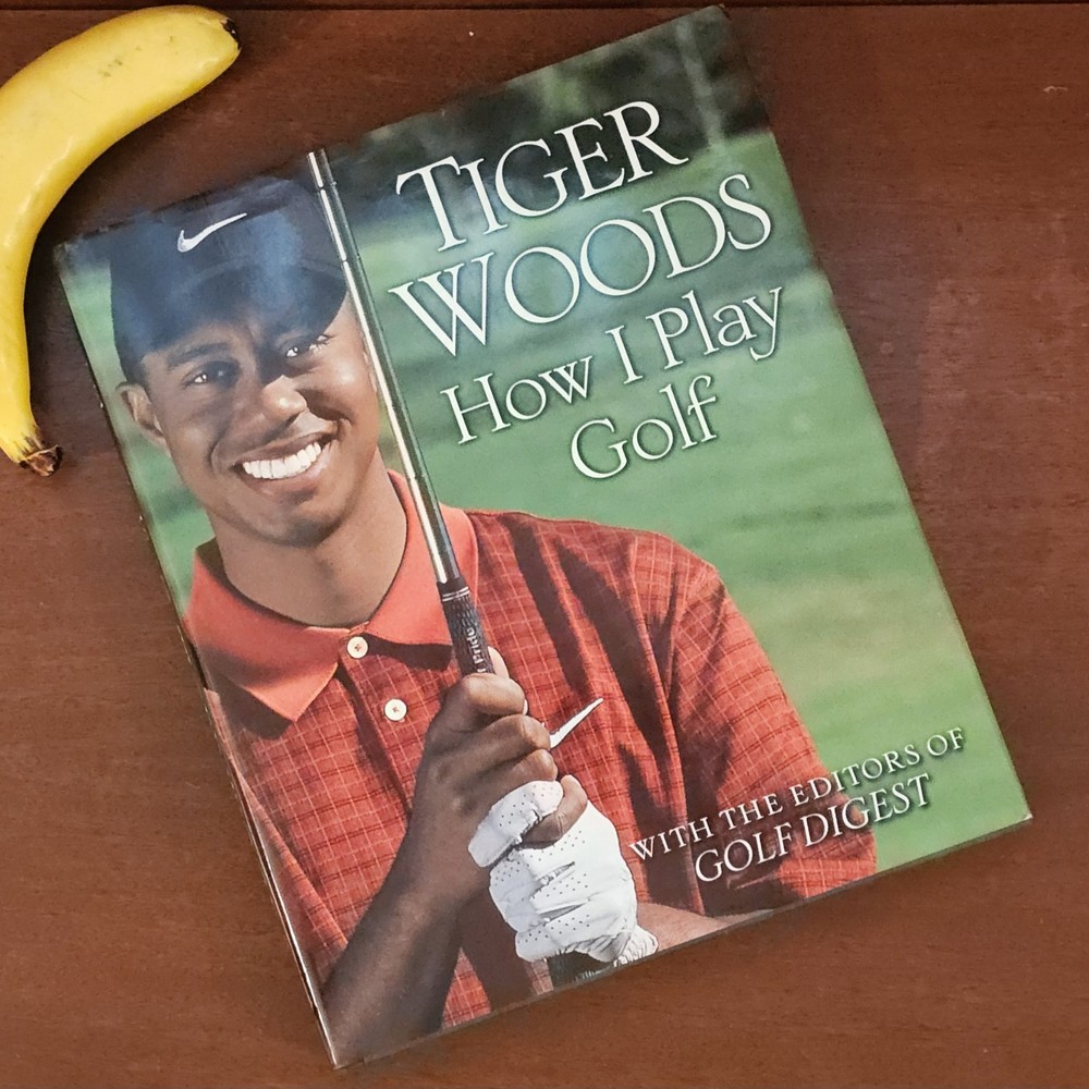 Tiger Woods How I Play Golf Hardback Instruction Book First Edition First Print