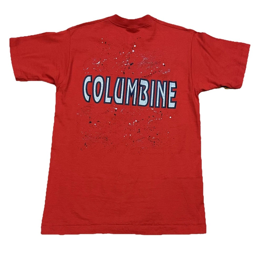 Vintage We Are Columbine High School T-shirt Size Medium Single Stitch CHS RARE