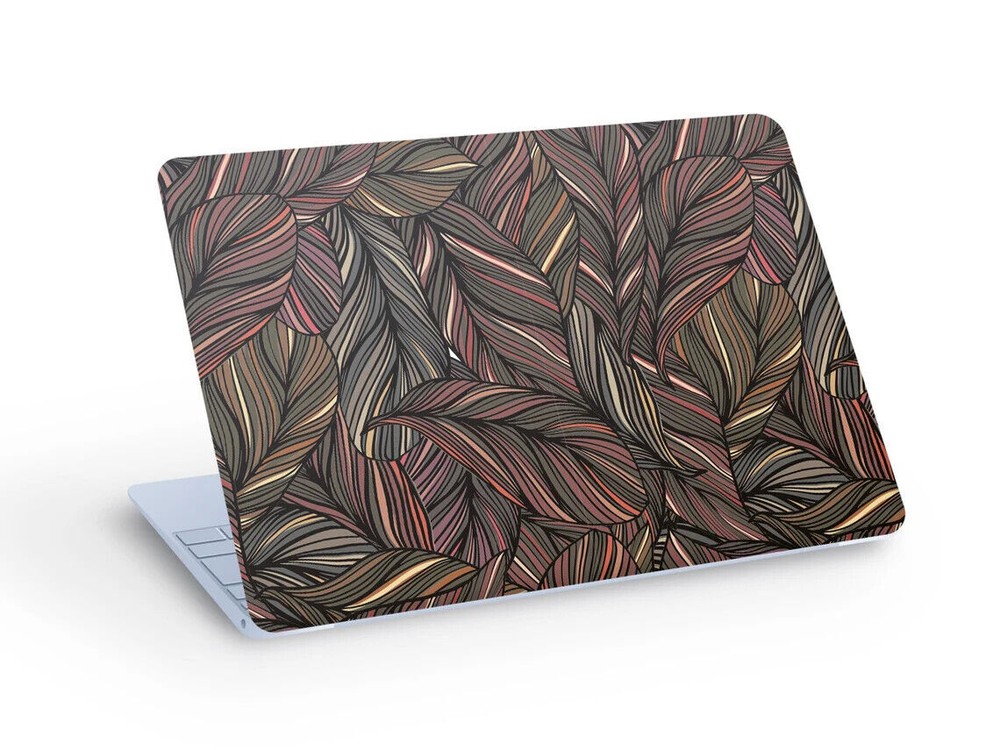 Abstract LEAVES LAPTOP SKIN Decal Sticker - Custom Size