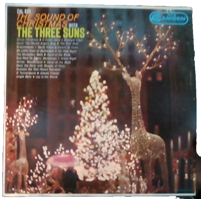 The Sound of Christmas With The Three Suns CAL633 Vinyl Record Album VG / VG Joy