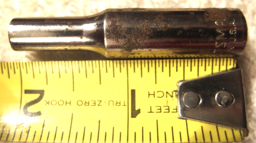 43571, ad CRAFTSMAN G2 Inverted 3/16” 6 Point 1/4” Dr DEEP SOCKET USA VTG tool
