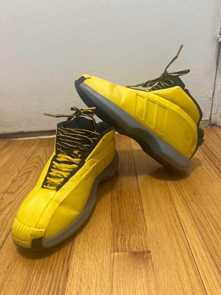 Size 9.5 - Adidas Crazy 1 2022 Sunshine