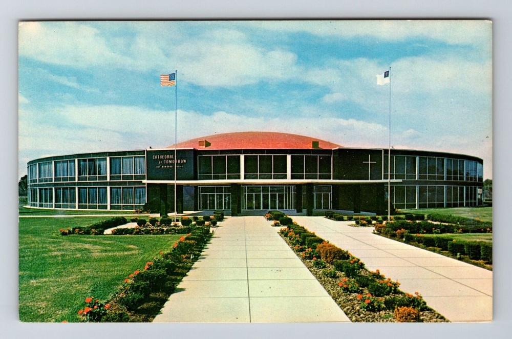 Cuyahoga Falls OH-Ohio, Cathedral Tomorrow, Vintage Postcard