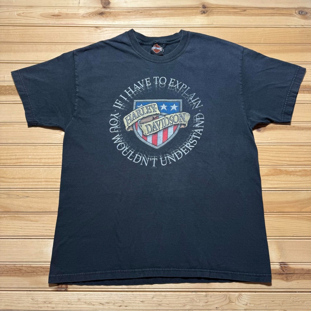 Vintage 2003 Harley-Davidson Four Corners Farmington New Mexico T-Shirt - Large