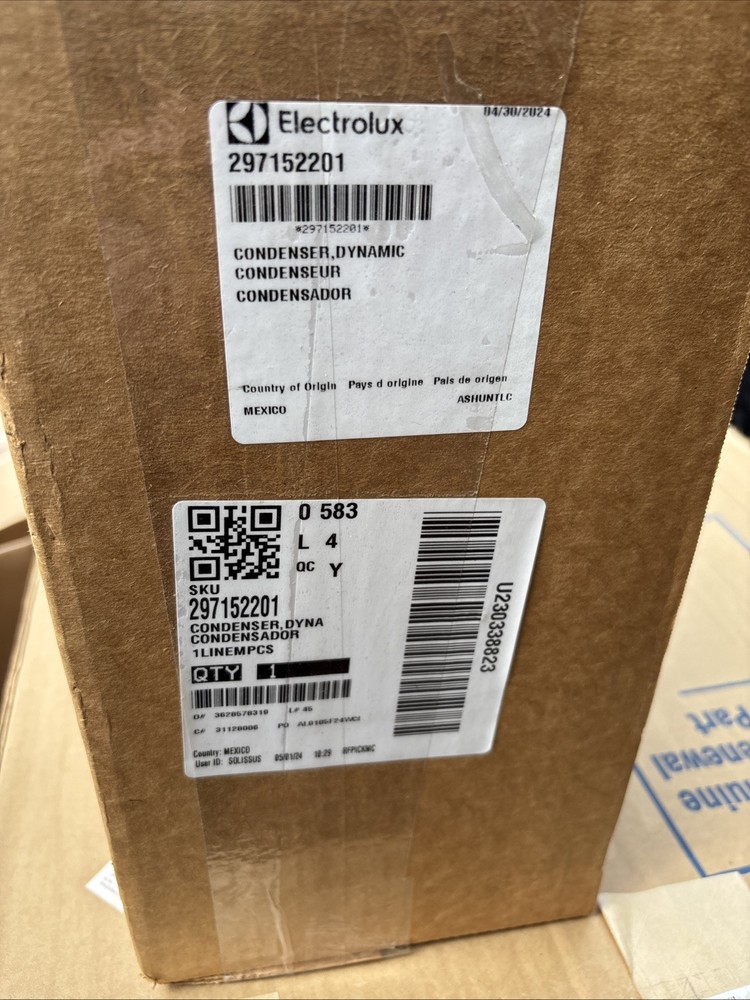 Frigidaire OEM Condenser 297152201 AL Replacement Part