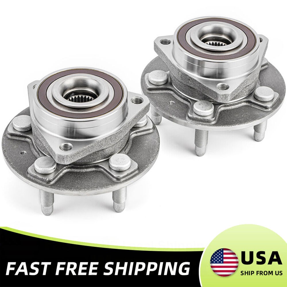 Pair Front or Rear Wheel Hub Bearing For 2008-2016 Cadillac CTS w/ABS 513282 US