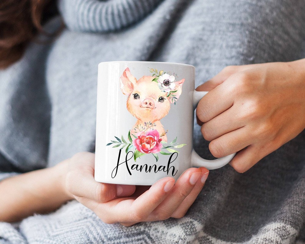 Piglet Mug Piglet Coffee Mug Cute Piglet Gifts Piglet Lover Gifts Piglet Cup For