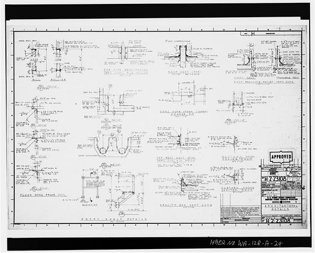 24. Plutonium Recovery From Contaminated Materials, Architectural Details,