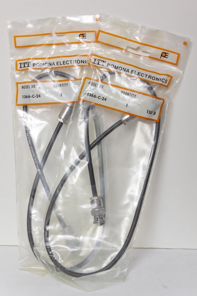 POMONA ELECTRONICS 1366-C-24  NIB BNC to N