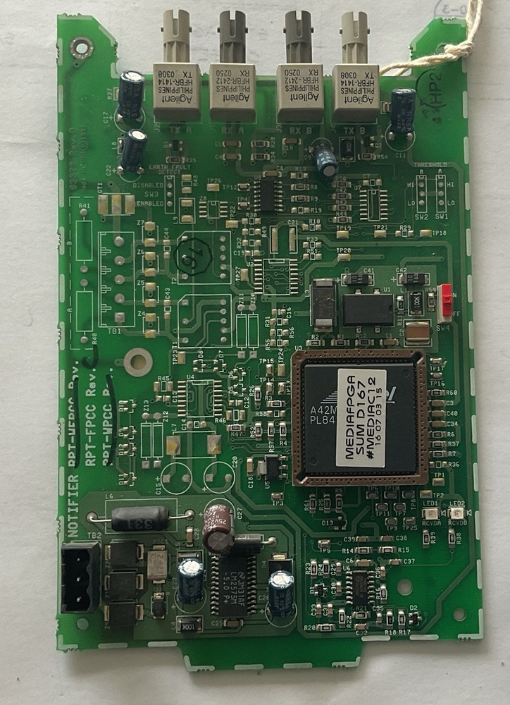 Notifier RPT-F RPT-FPCC Rev G Fire Alarm System Module