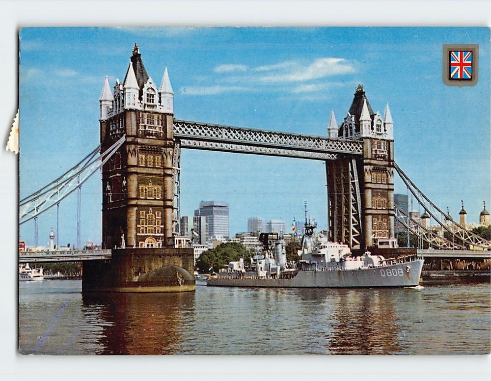 Postcard Tower Bridge London England