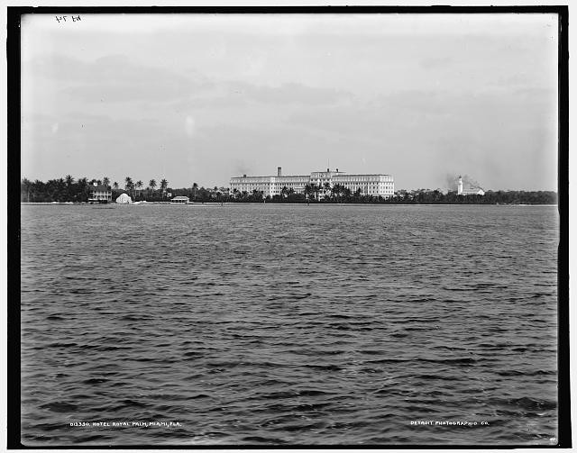 Photo:Miami Fla Hotel Royal Palm 1900s Waterfront Hotel Bay View