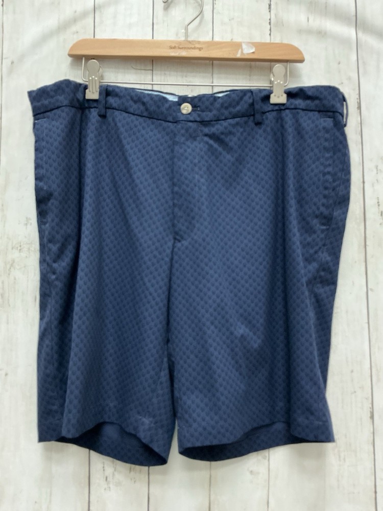 Men’s Peter Millar Blue Skull Printed Golf Shorts Size 38 0428-204