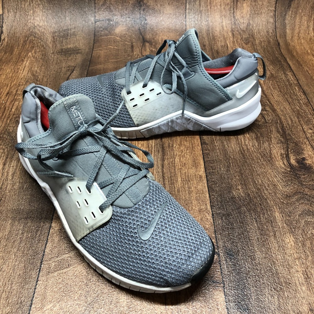 Nike Free Metcon 2 Athletic Training Shoes Gray White AQ8306-003 Men's Size 13