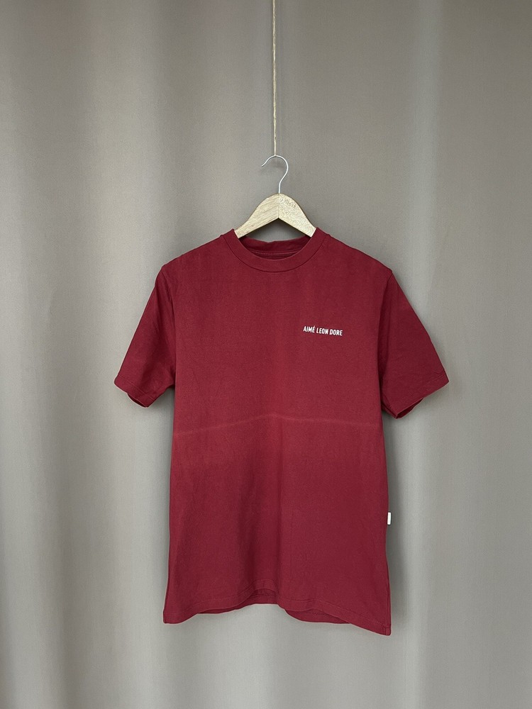 Aime Leon Dore T-Shirt Mens Size M Red Short Sleeve Cotton Canada