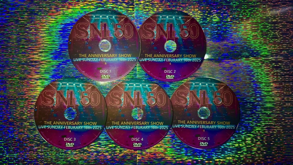 Saturday Night Live SNL 50 5 DVD Set SNL 50th Anniversary Special DELUXE EDITION