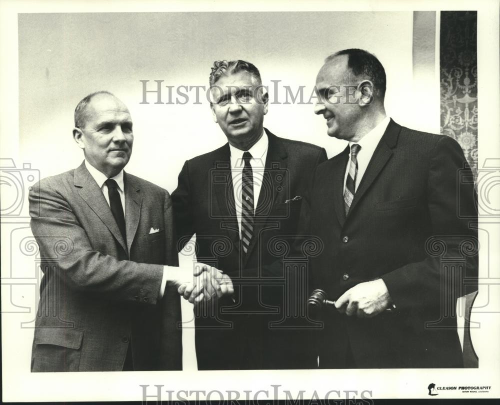 1966 Press Photo Newly elected officers of the State Chamber Of Commerce