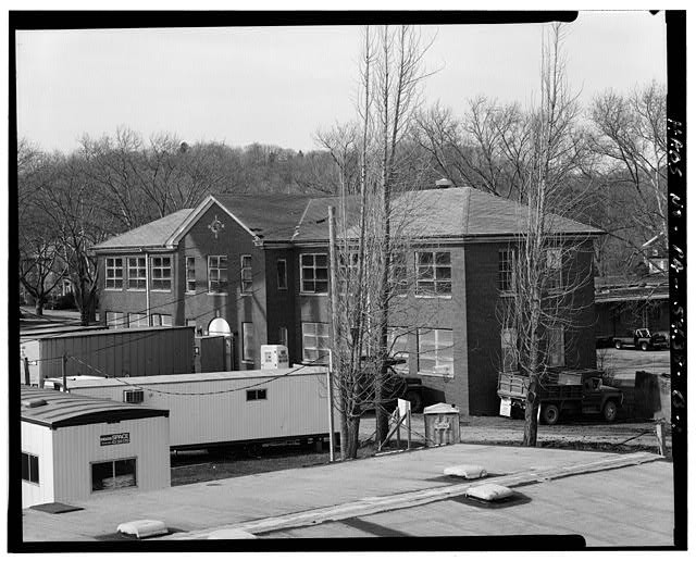1. Detail View Of Ambulant Quarters Showing Southeast And Southwest Facades.