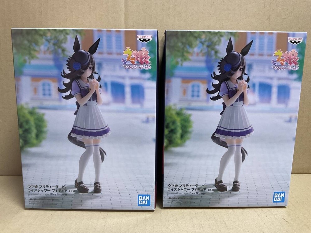 Uma Musume Pretty Derby Rice Shower Set Of 2 Umamusume Cygames Figure Prize Can