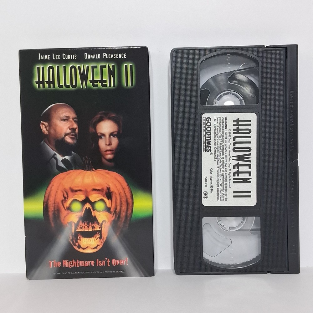 Halloween 2 The Nightmare isn’t over (VHS, 1996) Goodtimes Horror