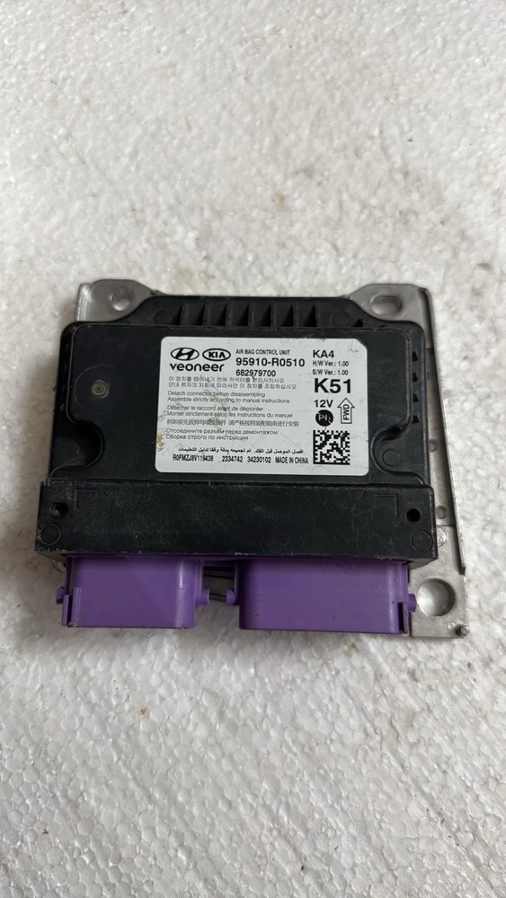 Kia Carnival 2023 2024 OEM Control Unit SRS 95910R0510 Bag Control Unit